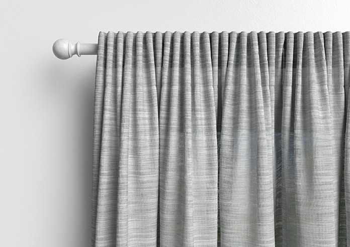Novara Voile, Grey Skies - Made to Measure Curtains - Image 10